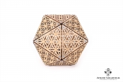  Icosaedru corp geometric platonic ornamental S